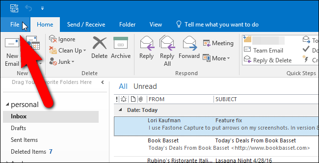 outlook01 أوتلوك