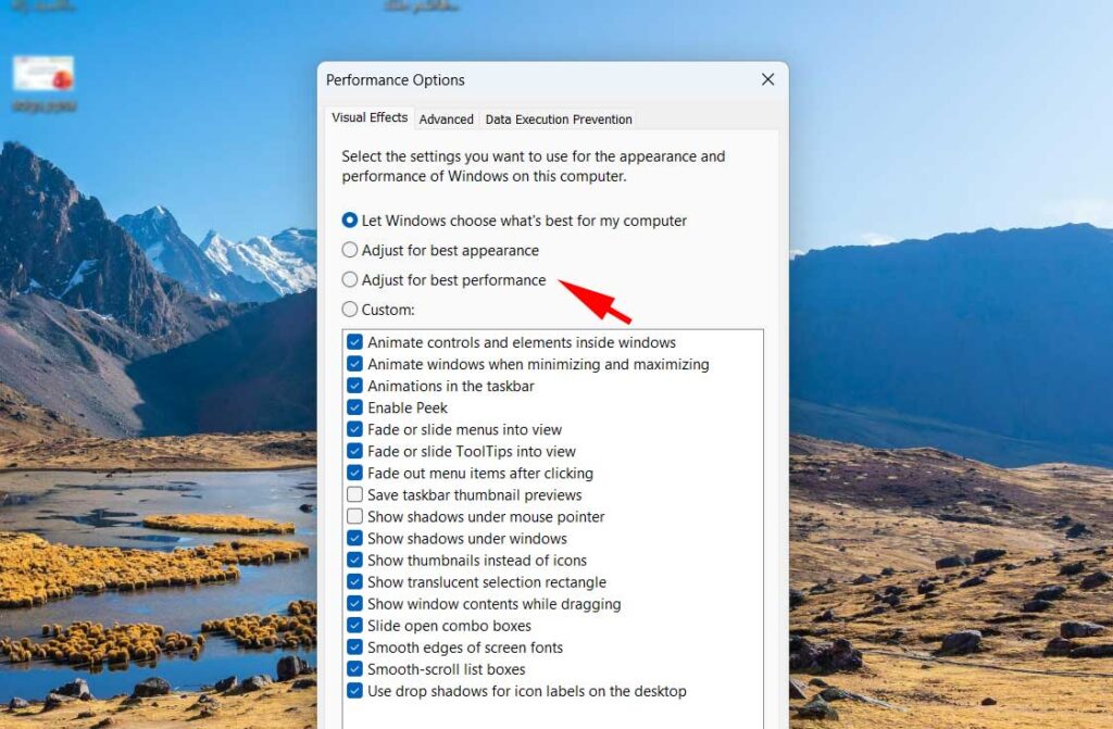 5- تقليل التأثيرات البصرية والرسومية
